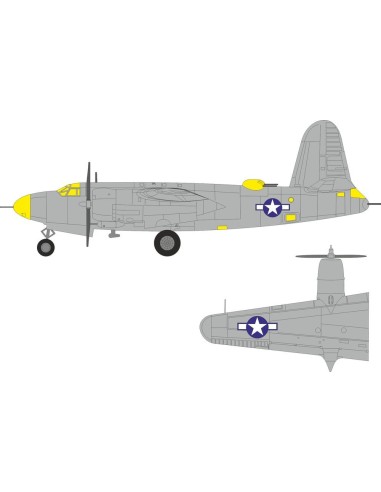 B-26F Marauder US national insignia  ICM 