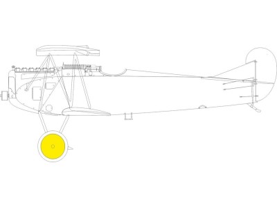 Fokker D.VIIF 1/48 EDUARD 