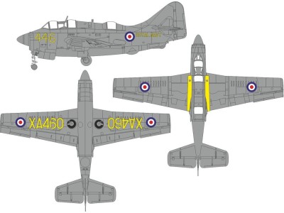 Gannet AS.1/AS.4 national & a/c marking 1/48 AIRFIX 