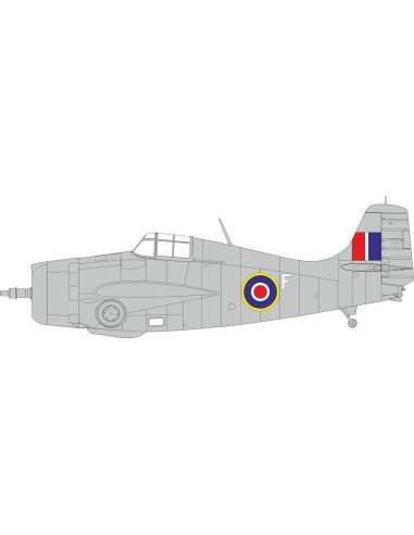 FM-1 British national insignia  TAMIYA 