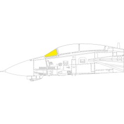 F-14A windshield TFace  GREAT WALL HOBBY 