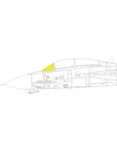 F-14A windshield TFace  GREAT WALL HOBBY 