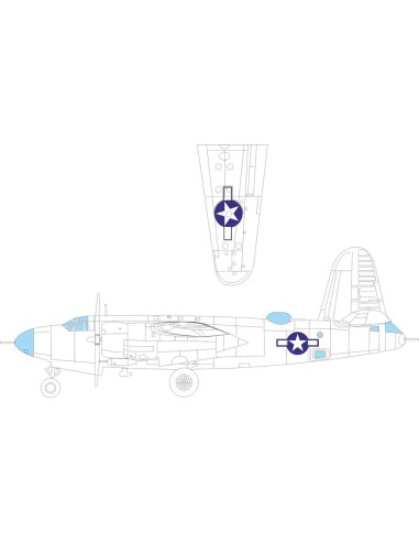 B-26B Marauder national insignia  ICM 