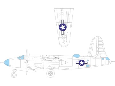 B-26B Marauder national insignia  ICM 