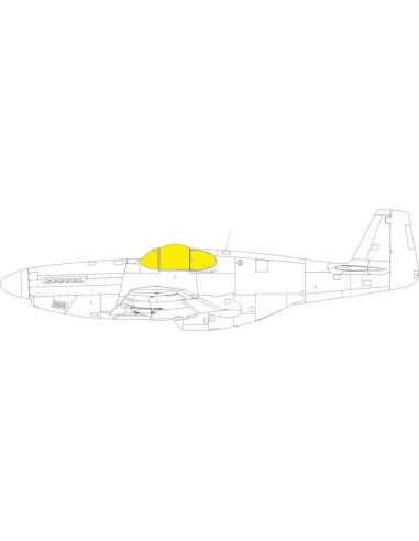 P-51B/C Malcolm Hood canopy 1/48 