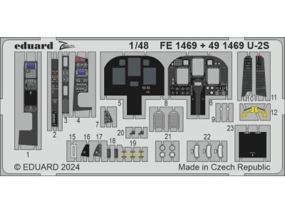 B-17F (alternate nose, frame X) TFace  EDUARD 