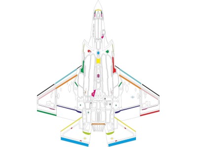 F-35C RAM panels  TAMIYA 