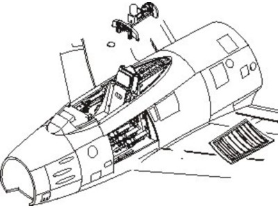 F-86F sabre Interior Set 