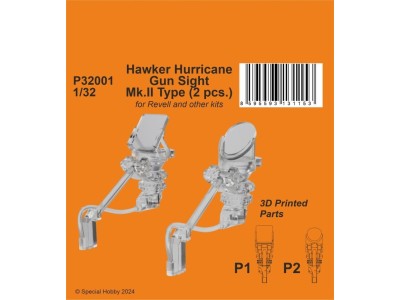 Hawker Hurricane Gun Sight Mk.II Type (2 pcs.) 