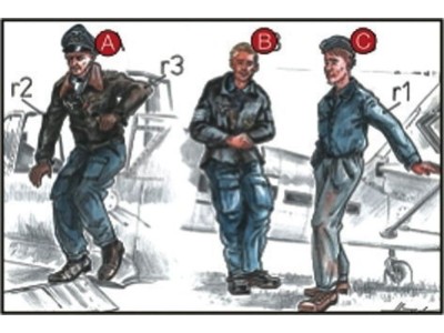 Deutsche Piloten und Mechaniker 