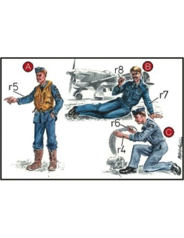 RAF Mechaniker und Pilot 