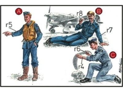 RAF Mechaniker und Pilot 