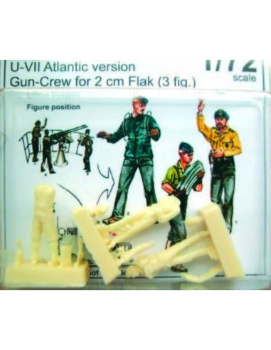 Gun-Crew für 2cm Flak U-VII Atlantic - Version 