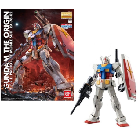 GUNDAM The Origin - Model Kit - MG 1/100 - RX-78-02 Gundam