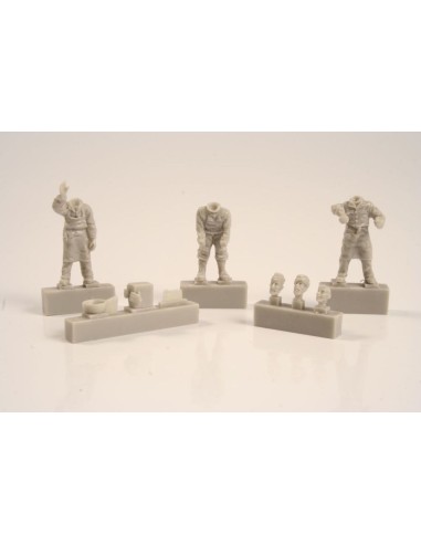 U-Boot typ IXC-Crew in Galley (3 fig.) 