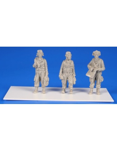 Japanese Army AF Bomber Crew MembersWWII (3 fig.) 