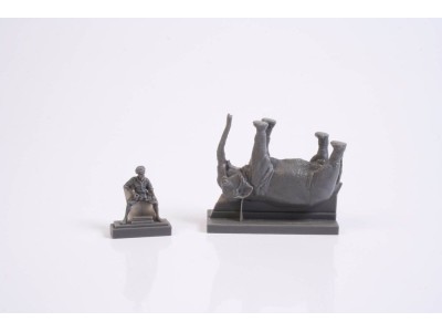 Mechanic of India WWII+Elephant with Mahout (2 fig.+elephant) 