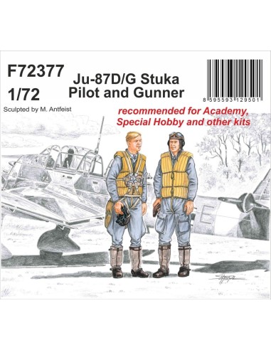 Junkers Ju-87D/G Stuka Pilot and Gunner 