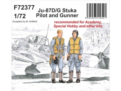 Junkers Ju-87D/G Stuka Pilot and Gunner 