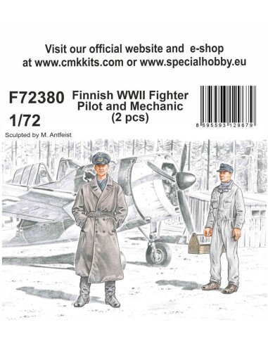 Finnish WWII Fighter Pilot and Mechanic 