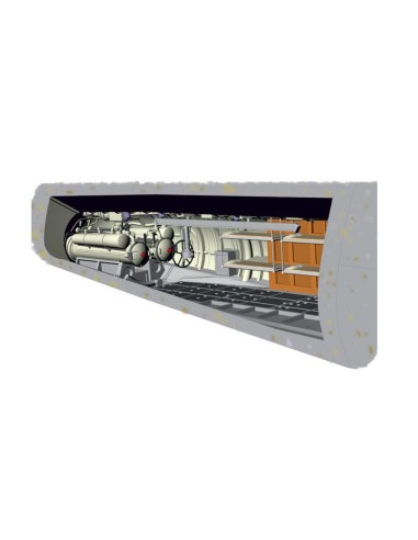 U-Boot IX Rear Torpedo Section&Crew bunk 