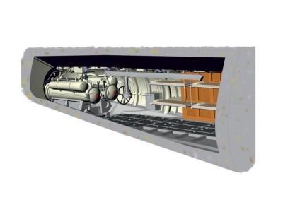 U-Boot IX Rear Torpedo Section&Crew bunk 