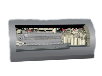 U-Boot IX Diesel Engine section 
