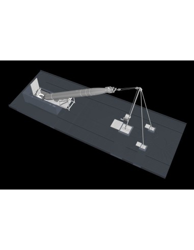 U-Boot IX Bow Torpedo w/Loading Winch and Cart,for Revell kit 