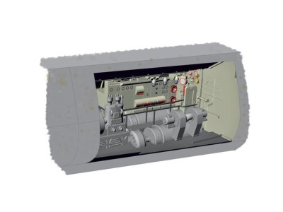 U-Boot IX Electric Motor section 