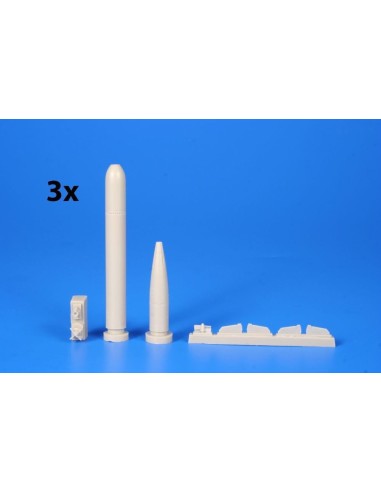 WWII German Torpedo Type G7e (3 pcs) 