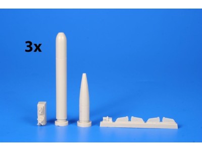 WWII German Torpedo Type G7e (3 pcs) 