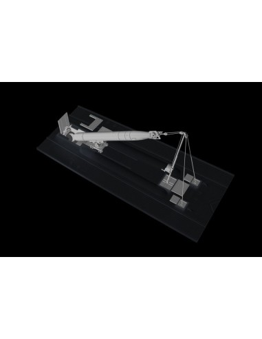 U-Boot IX Stern Torpedo w/Loading Winch and Cart,for Revell kit 