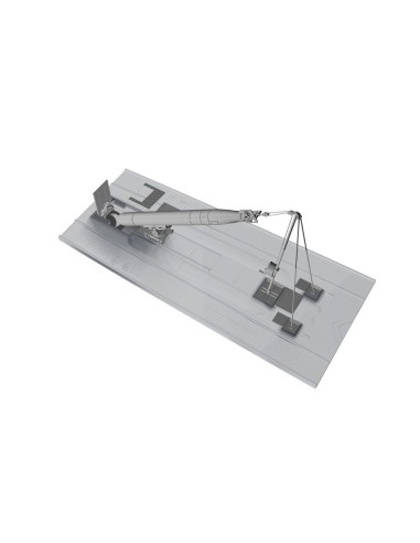 U-Boot IX Stern Torpedo w/Loading Winch and Cart,for Revell kit 