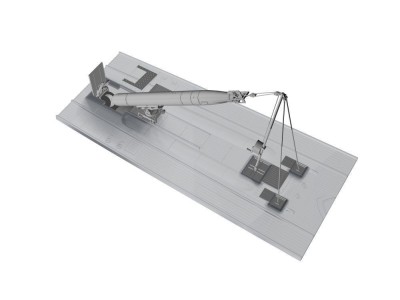 U-Boot IX Stern Torpedo w/Loading Winch and Cart,for Revell kit 