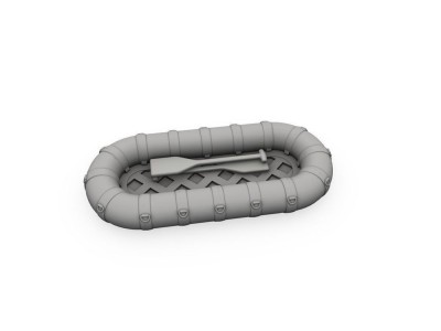 PT-109 Boat Life Raft 