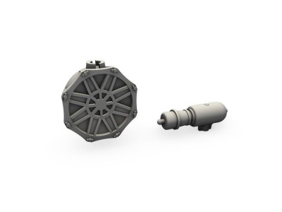 PT-109 Torpedo Tube Breech Door Set (4pcs) 
