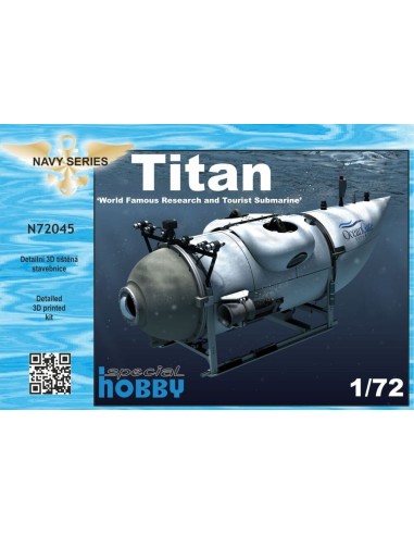 Titan ‘World Famous Research and Tourist Submarine’ 1/72 