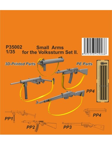 Small Arms for the Volkssturm Set II. 1/35 