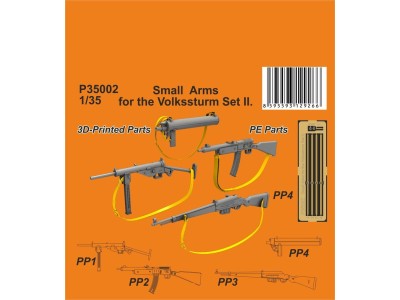 Small Arms for the Volkssturm Set II. 1/35 