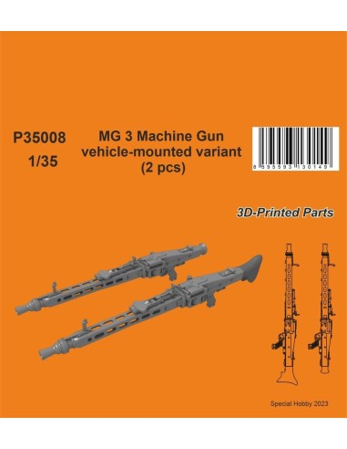 MG 3 Machine Gun - vehicle-mounted variant (2 pcs) 