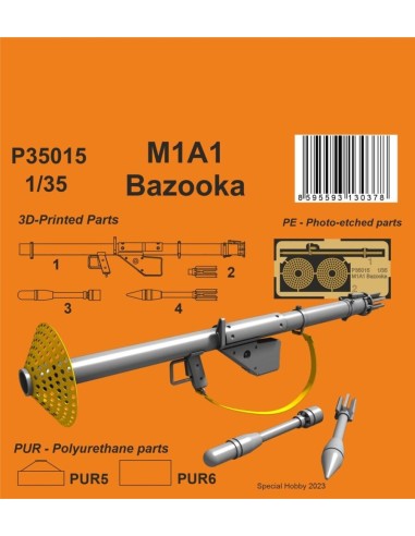 M1A1 Bazooka 1/35 