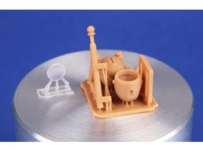 Zündapp KS 750 Headlights, drawbar and other improvements 1/35 / for Academy kit 
