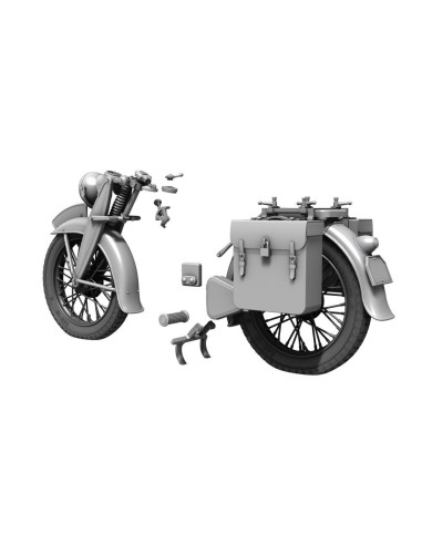 DKW NZ 350 Correction Set  / for Tamiya kit 