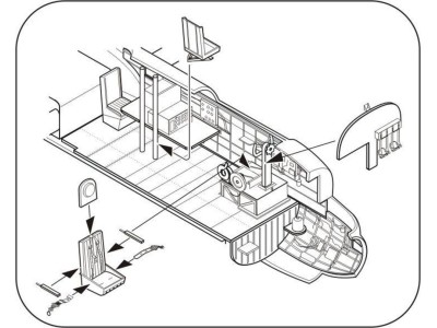 Avro Lancaster MkI/III-Interior set f.Ai 