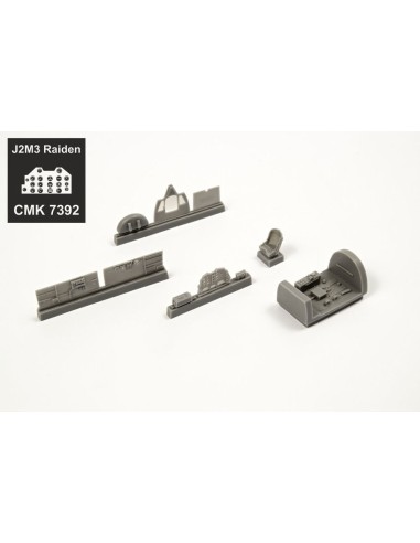 J2M3 Raiden Cockpit Set,for Hasegawa kit 