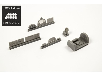 J2M3 Raiden Cockpit Set,for Hasegawa kit 