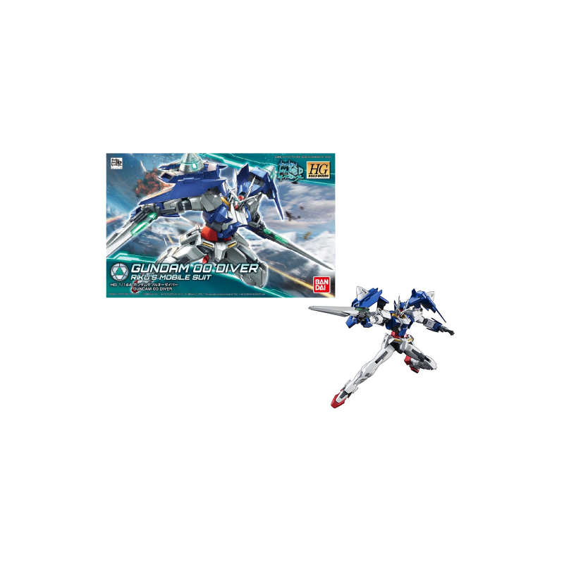 GUNDAM - HG 1/144 Gundam 00 Diver "No Reprod/Special Price" -Model Kit