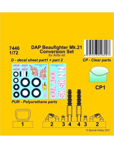 DAP Beaufighter Mk.21 Conversion Set 