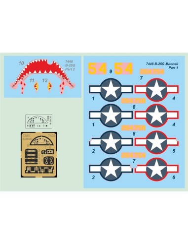 B-25G Mitchell 75 mm Gun Nose Conversion Set 