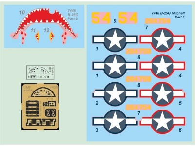 B-25G Mitchell 75 mm Gun Nose Conversion Set 